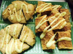 Bánh sữa chiên 10k/phần   - bánh tráng chiên 10k/phần