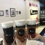 Trà dâu machiato
Trà xoài machiato
Trà việt quất machiato