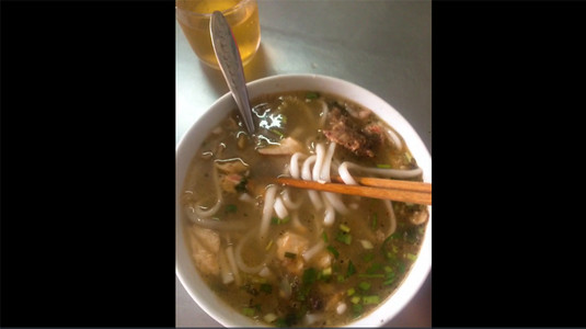 Bánh canh đậm hương vị