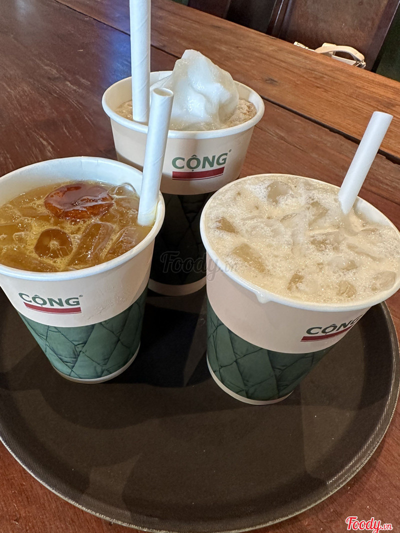 Trà tắc chanh leo - cốt dừa cà phê