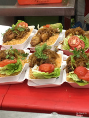 Com ga xoi mo mang ve