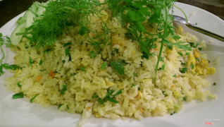 Cơm chiên ghẹ 100k