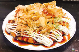 Kaisen okonomiyaki ( bánh xèo hải sản)