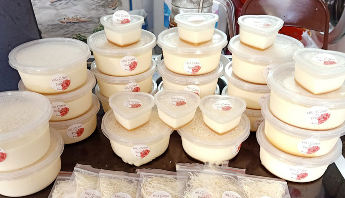 Bánh Flan Khổng Lồ HiLi