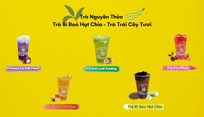 Trà Nguyên Thảo - Trà Bí Đao Hạt Chia & Trà Trái Cây