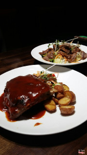 sườn nướng sốt BBQ