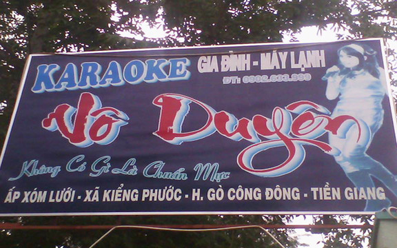 Vô Duyên Karaoke - Xóm Lưới