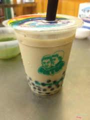 Matcha Milk Tea...matcha taste? Can't taste anything special...