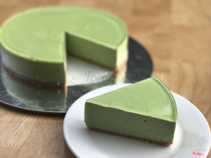 Cheese cake matcha