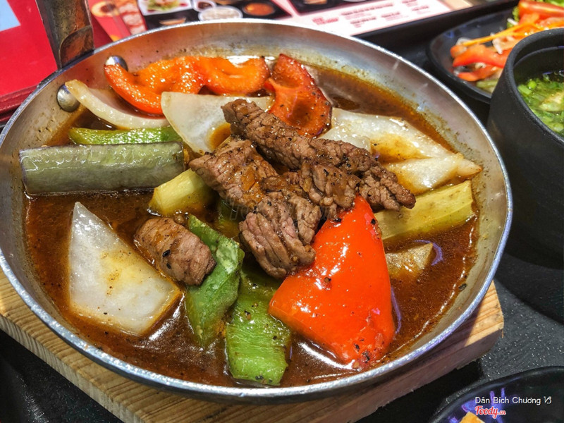 teppan Bò Mỹ Sốt tiêu đen