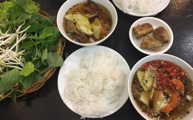 Bún Chả Nướng & Chả Cuốn