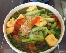 Bún chả cua