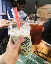 Trà sữa thái xanh