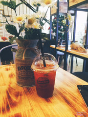 Trà chanh thái đỏ