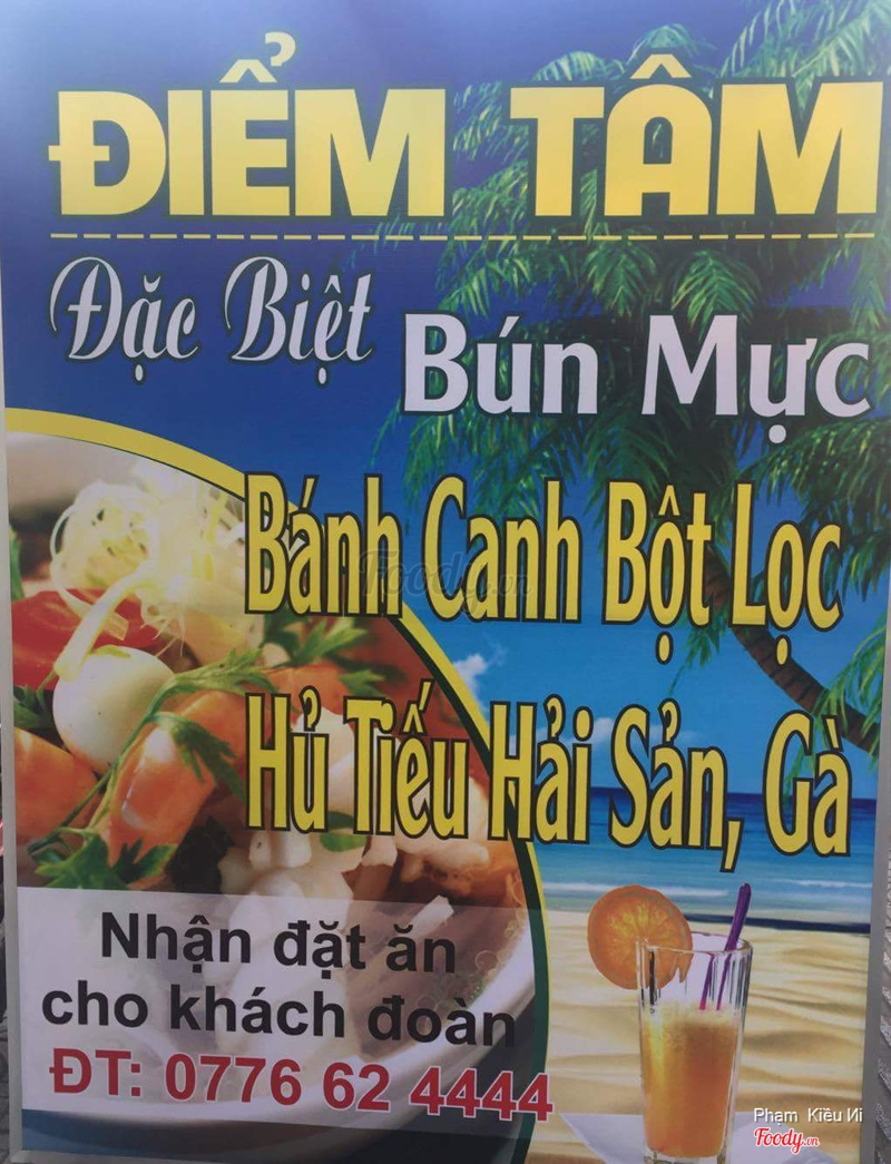 Thực đơn điểm tâm sáng