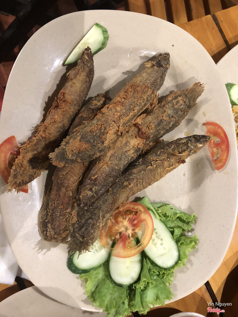 cá chạch chiên giòn