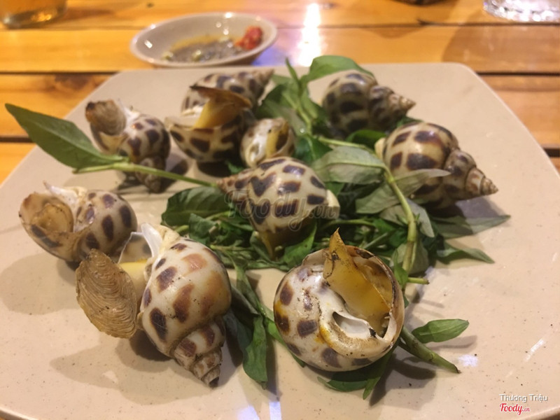 ốc hương nướng