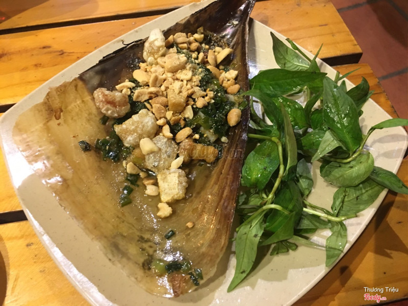 sò quạt nướng mỡ hành