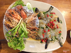 tôm sống sốt cay