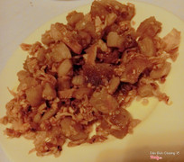 tóp mỡ chấy tỏi