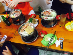 Lẩu hải sản 99k, ghẹ mình thấy rất chắc, lại còn dc tặng kèm 1 đồ uống nữa!