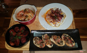 Tapas - which you must try when visit this lovely restaurant