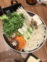 Rau mì của lẩu shabushabu