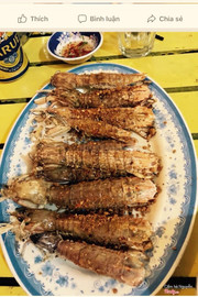 Tôm tít rang muối 