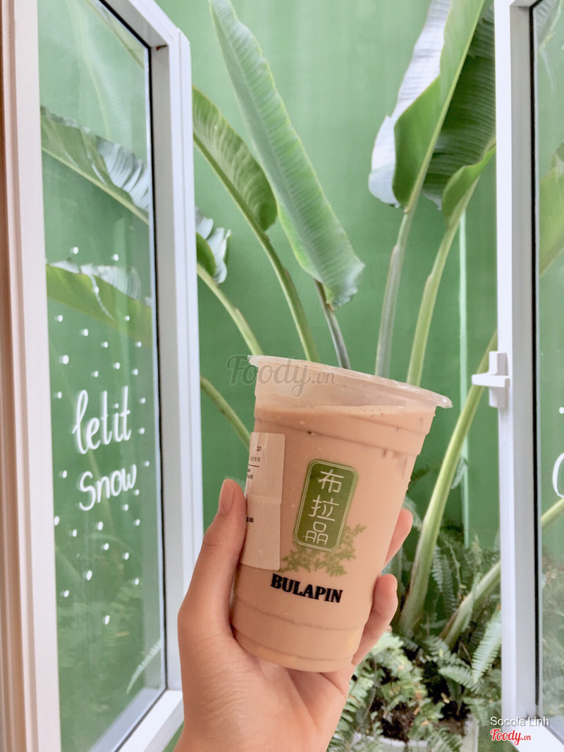 Trà sữa caramel pudding