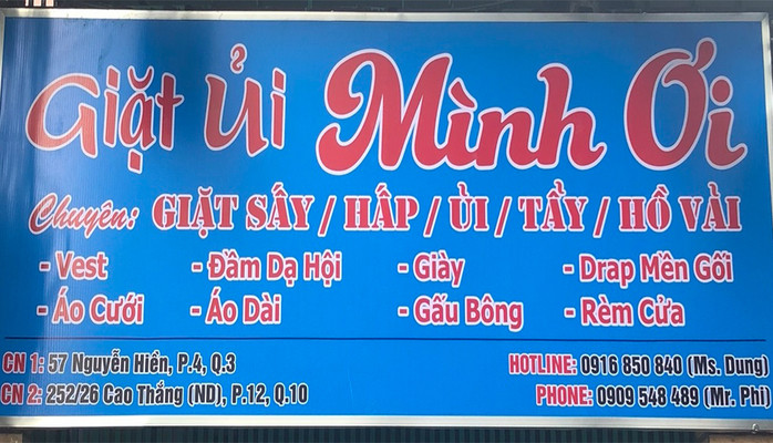 Giặt Ủi Mình Ơi - Cao Thắng Nối Dài