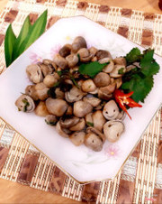 Nấm Rơm Kho Tiêu