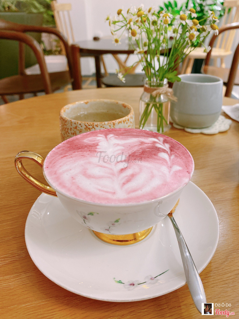 Sakura latte, cũng ngon lắm cả nhà