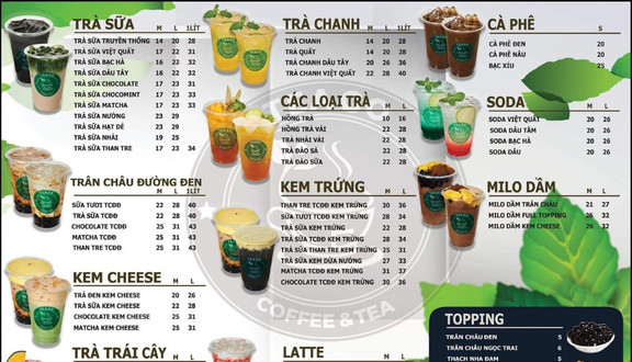 Trà Sữa TEA GO - 54A Lương Thế Vinh