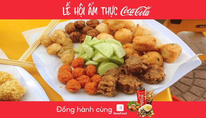 FoodFest - Cá Viên Chiên & Ăn Vặt Gạo Gạo - NowFoodxCoca-Cola