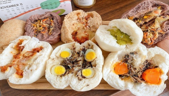 Bánh Bao Thúy Đỗ - Bánh Bao Xá Xíu Phô Mai - 84 Bà Triệu