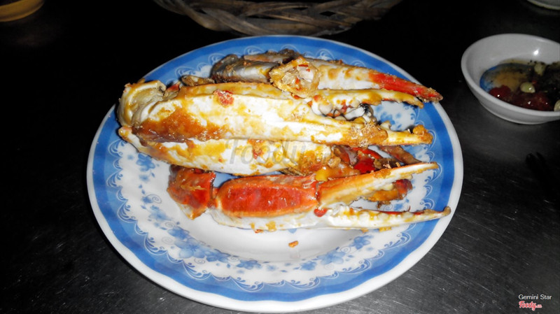 Càng ghẹ rang muối
