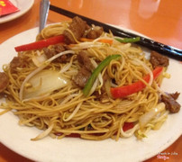 No seafood noodles, so we ordered pork. My hubbie and I didn't really like it though.