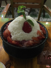 Bingsu dâu