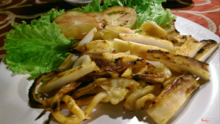 Mực một nắng nhỏ 125k