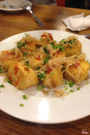 Đậu hủ trứng chà bông.. rất ngon