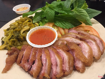 giò heo muối chiên