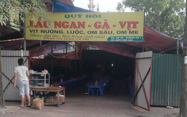 Quý Hói - Lẩu Ngan, Gà, Vịt