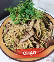 ✅Chạo (Xoài Non -Lá Chanh-Thịt Heo Chế biến sạch ngon ngọt từ miếng thịt) Gói với bánh tráng chấm nước mắm nhà làm ngon đậm đặc.Chúc bạn ngon miệng !Chỉ với 50-100k (Tuỳ lựa chọn)  Quán Chén Đất  ❗️Giao hàng tận ngỏ : 02903882570