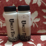 Trà hoa hồng cheese 48k, trân châu đen 5k