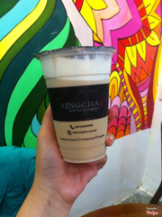 Trà sữa earl grey + kem sữa