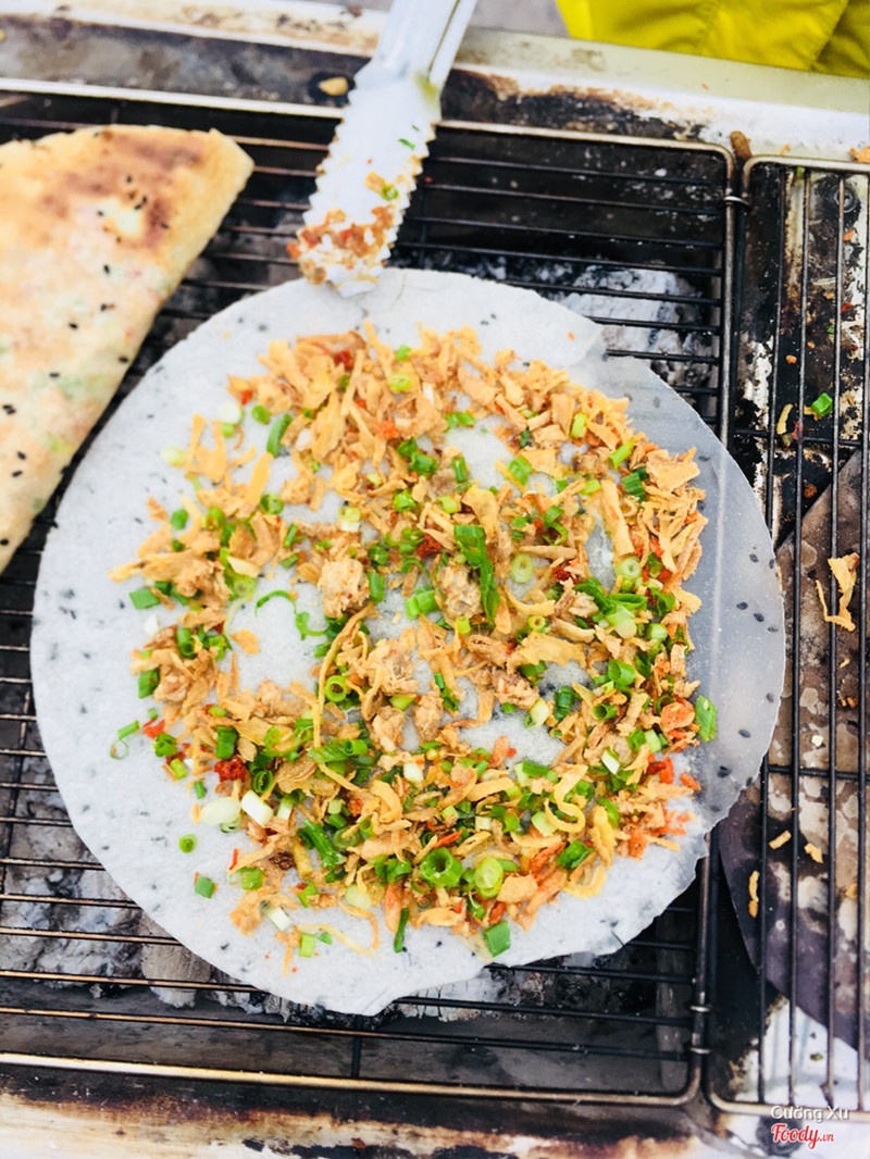 Bánh tráng trứng nướng