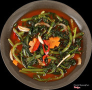 KIM CHI CẢI NGỌT - Boriyeolmu kimchi (barley & young summer radish leaf kimchi)