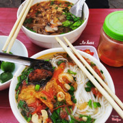 Bún tôm chả cá