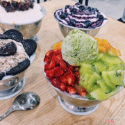 bingsu hoa quả