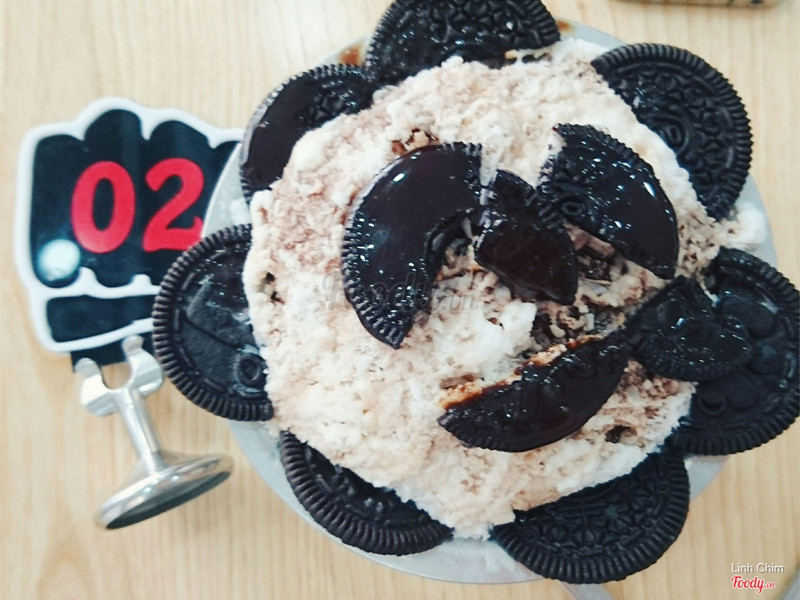 Oreo bingsu